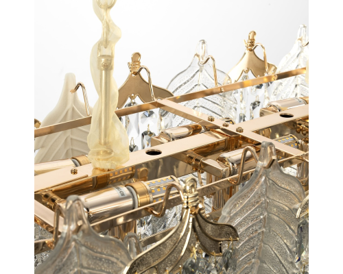 Citilux Darby CL309272 Люстра хрустальная подвесная Золото