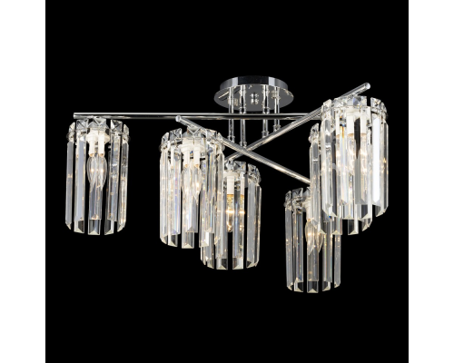 Citilux AXIS CL313261 Люстра хрустальная потолочная Хром