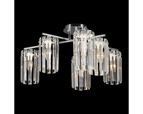 Citilux AXIS CL313261 Люстра хрустальная потолочная Хром