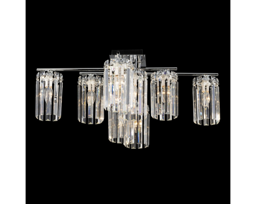 Citilux AXIS CL313281 Люстра хрустальная потолочная Хром