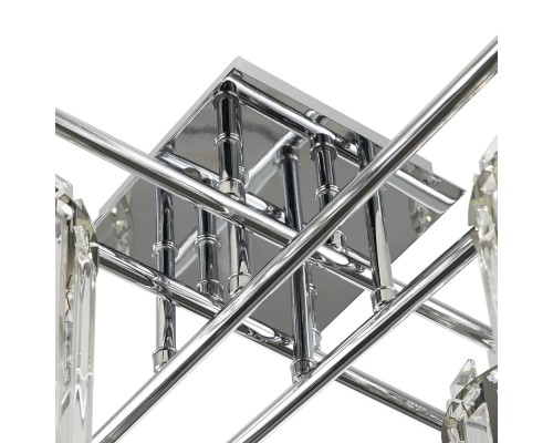 Citilux AXIS CL313281 Люстра хрустальная потолочная Хром