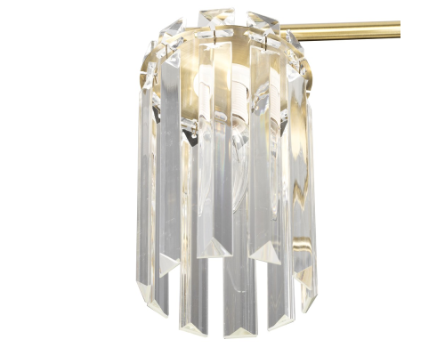 Citilux AXIS CL313263 Люстра хрустальная потолочная Бронза