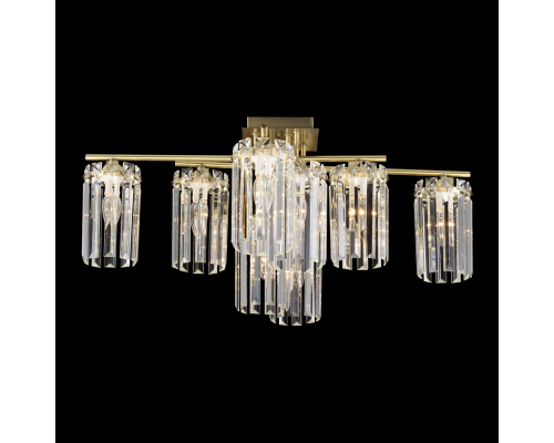 Citilux AXIS CL313283 Люстра хрустальная потолочная Бронза