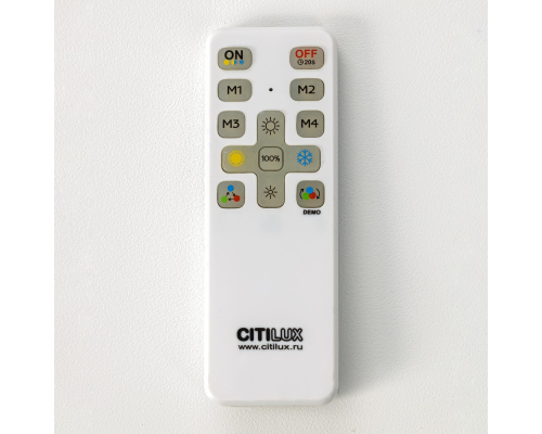 Citilux Trent CL203631 LED Люстра потолочная с пультом Чёрная