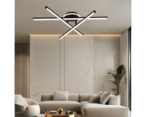 Citilux Trent CL203631 LED Люстра потолочная с пультом Чёрная