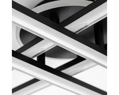 Citilux Trent CL203641 LED Люстра потолочная с пультом Чёрная