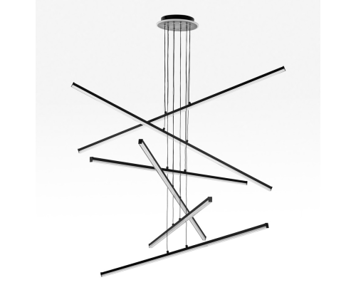 Citilux Trent CL203761 LED Люстра подвесная с пультом Чёрная