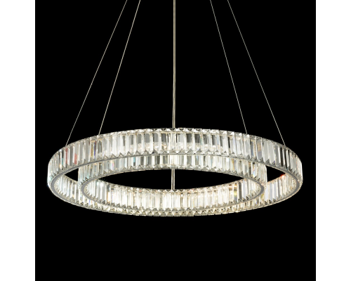 Citilux Чезаре CL338281 LED Люстра хрустальная с пультом Хром