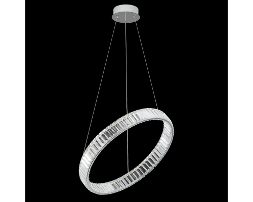 Citilux Чезаре CL338161 LED Люстра хрустальная с пультом Хром