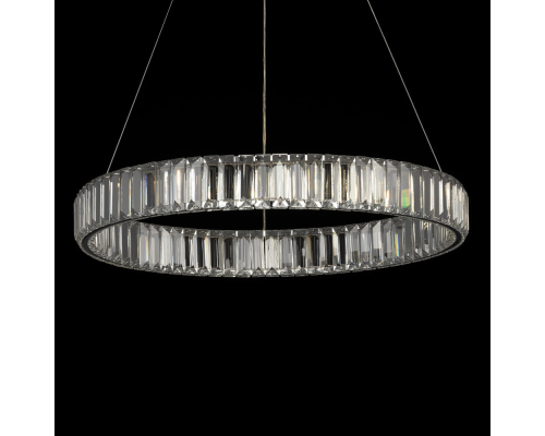 Citilux Чезаре CL338161 LED Люстра хрустальная с пультом Хром