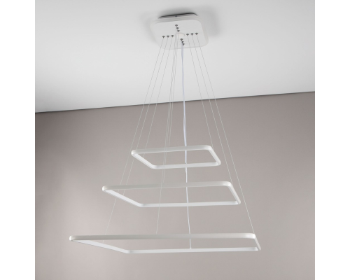 Citilux Неон Смарт CL731AK110E Умная подвесная люстра Белая