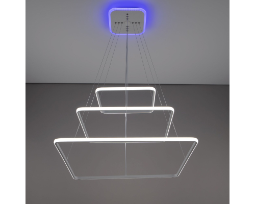 Citilux Неон Смарт CL731AK110E Умная подвесная люстра Белая