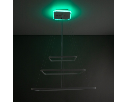 Citilux Неон Смарт CL731AK110E Умная подвесная люстра Белая