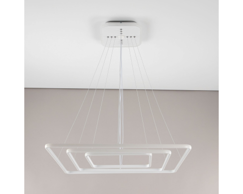 Citilux Неон Смарт CL731AK110E Умная подвесная люстра Белая