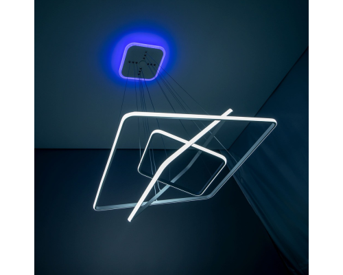 Citilux Неон Смарт CL731AK110E Умная подвесная люстра Белая