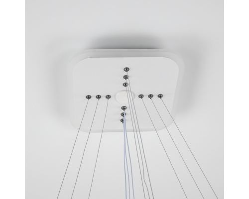 Citilux Неон Смарт CL731AK110E Умная подвесная люстра Белая