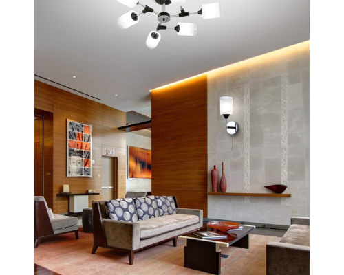 Citilux Эрик CL136165 Люстра потолочная Чёрная