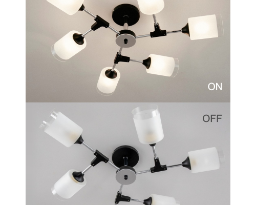 Citilux Эрик CL136165 Люстра потолочная Чёрная