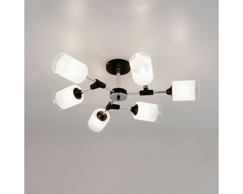 Citilux Эрик CL136165 Люстра потолочная Чёрная