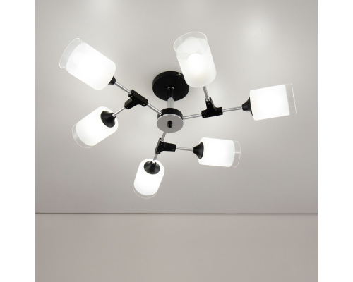 Citilux Эрик CL136165 Люстра потолочная Чёрная