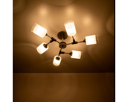 Citilux Эрик CL136165 Люстра потолочная Чёрная