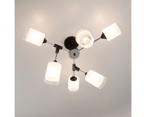 Citilux Эрик CL136165 Люстра потолочная Чёрная