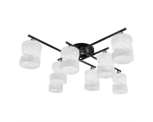 Citilux Нильс CL132185 Люстра потолочная Чёрная