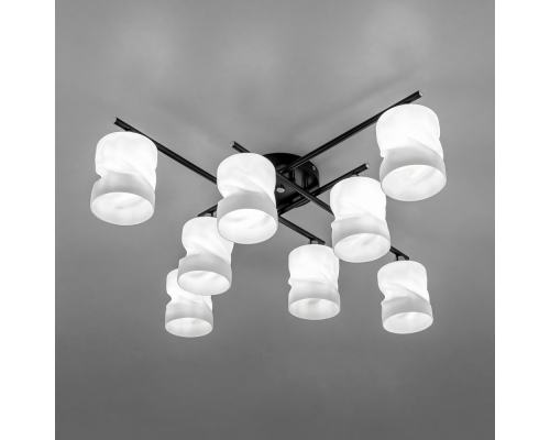 Citilux Нильс CL132185 Люстра потолочная Чёрная