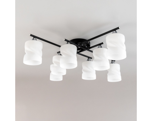 Citilux Нильс CL132185 Люстра потолочная Чёрная