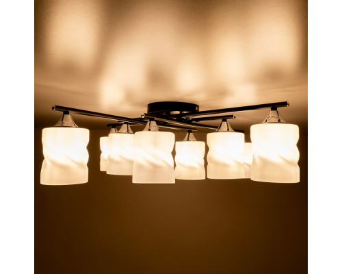 Citilux Нильс CL132185 Люстра потолочная Чёрная