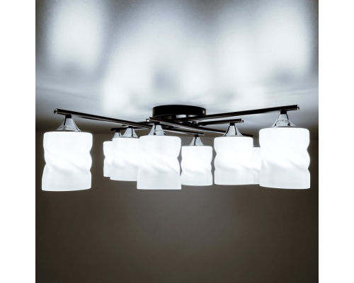 Citilux Нильс CL132185 Люстра потолочная Чёрная