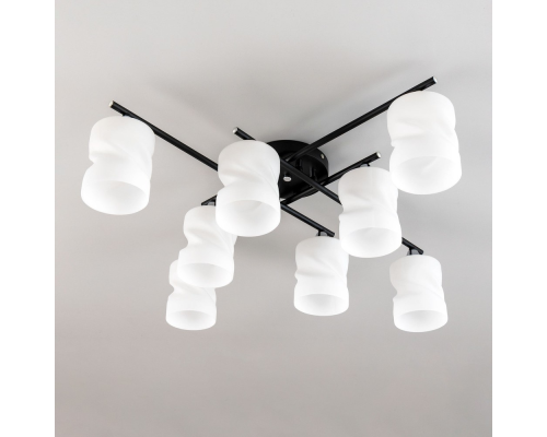 Citilux Нильс CL132185 Люстра потолочная Чёрная