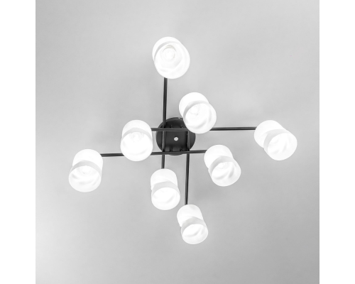 Citilux Нильс CL132185 Люстра потолочная Чёрная