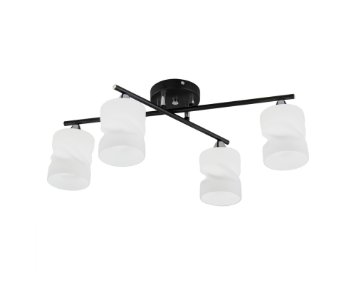 Citilux Нильс CL132145 Люстра потолочная Чёрная