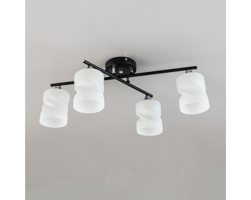 Citilux Нильс CL132145 Люстра потолочная Чёрная