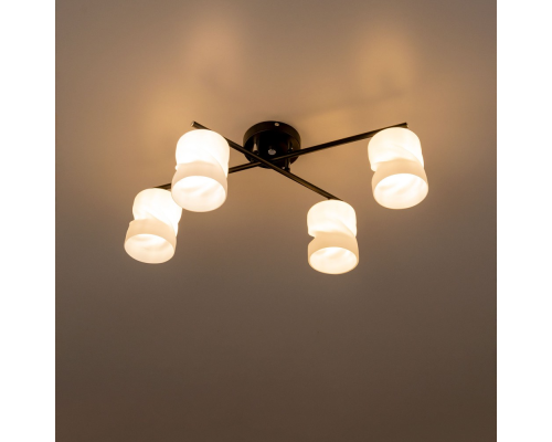 Citilux Нильс CL132145 Люстра потолочная Чёрная