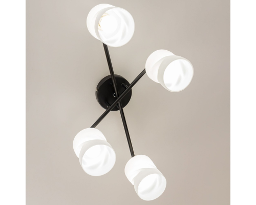 Citilux Нильс CL132145 Люстра потолочная Чёрная