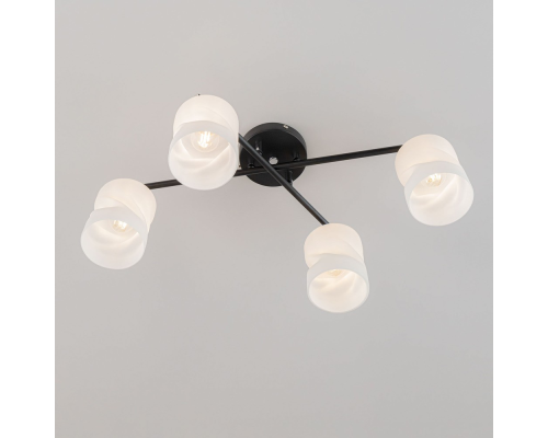 Citilux Нильс CL132145 Люстра потолочная Чёрная