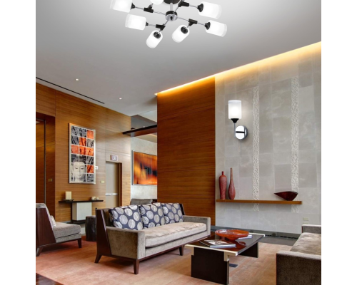 Citilux Эрик CL136185 Люстра потолочная Чёрная