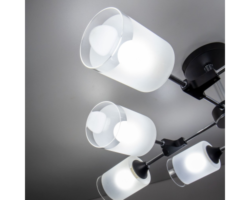 Citilux Эрик CL136185 Люстра потолочная Чёрная