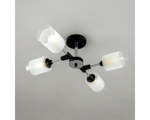 Citilux Эрик CL136145 Люстра потолочная Чёрная