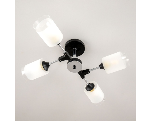 Citilux Эрик CL136145 Люстра потолочная Чёрная