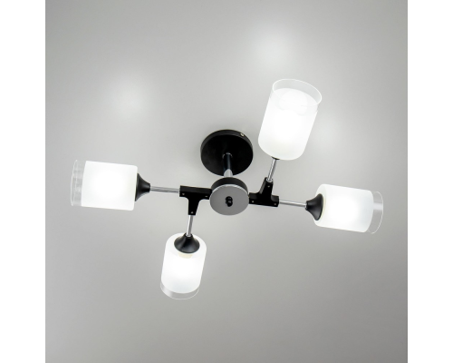 Citilux Эрик CL136145 Люстра потолочная Чёрная