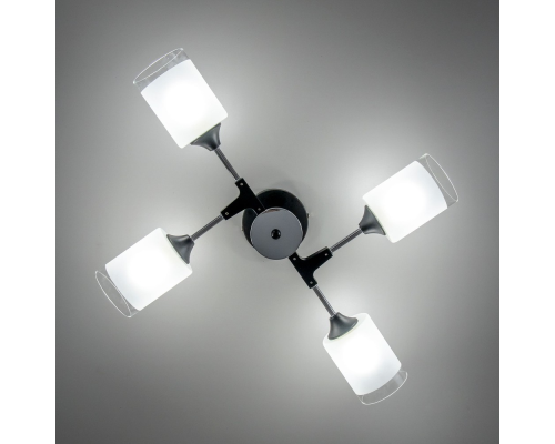 Citilux Эрик CL136145 Люстра потолочная Чёрная