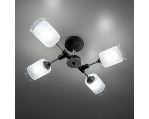 Citilux Эрик CL136145 Люстра потолочная Чёрная