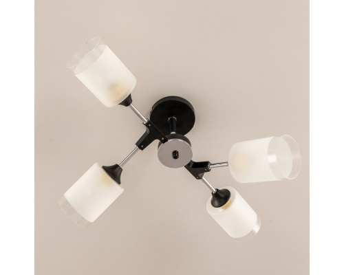 Citilux Эрик CL136145 Люстра потолочная Чёрная