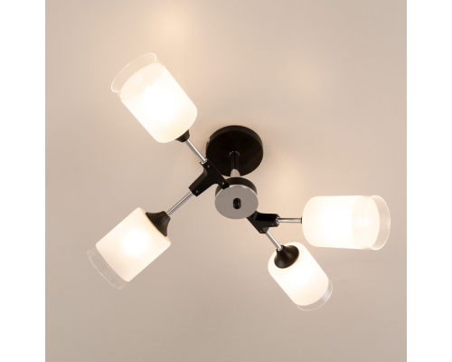 Citilux Эрик CL136145 Люстра потолочная Чёрная
