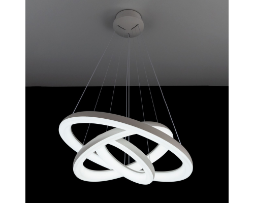 Citilux Юпитер Смарт CL730A150S Умная подвесная люстра Белая