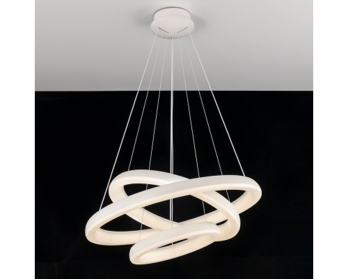 Citilux Юпитер Смарт CL730A150S Умная подвесная люстра Белая