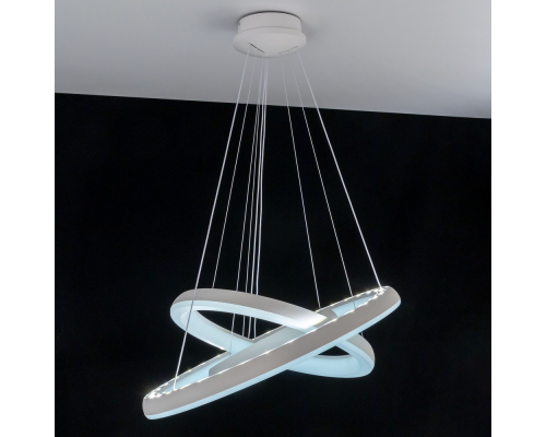 Citilux Юпитер Смарт CL730A150S Умная подвесная люстра Белая